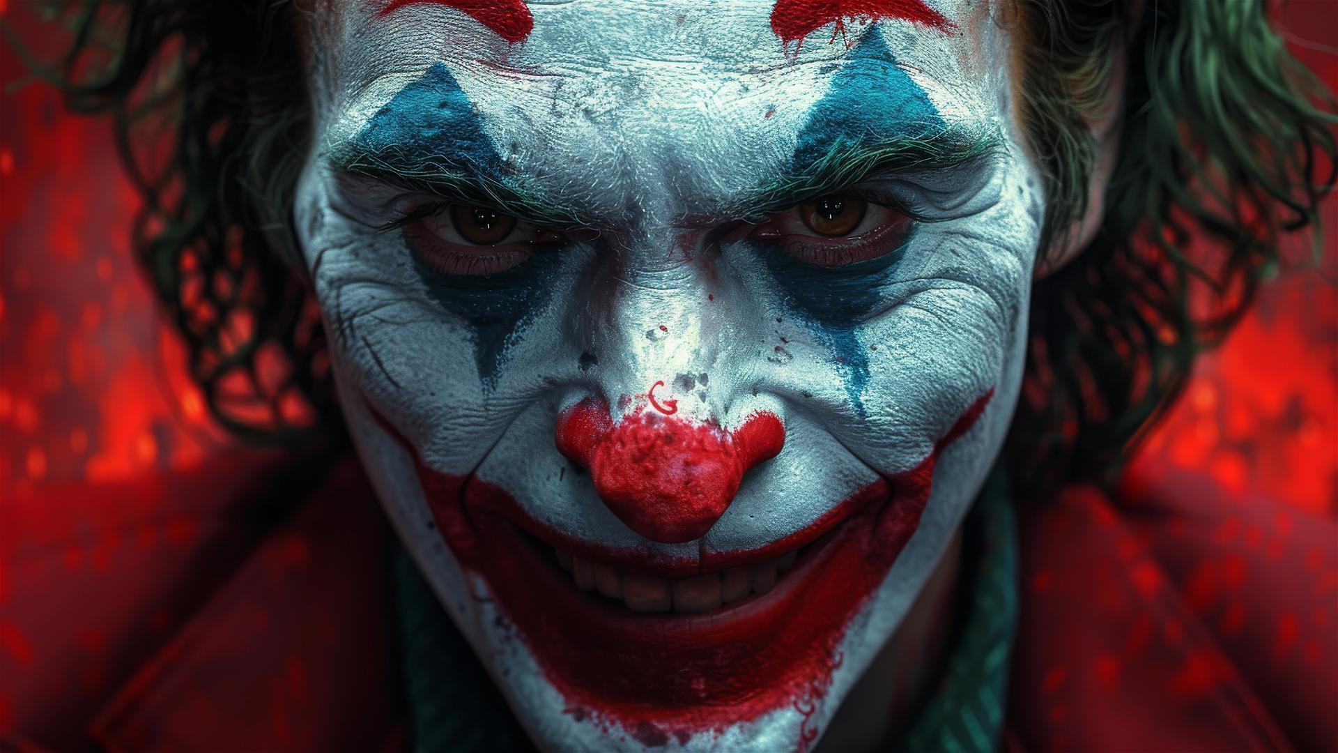 Joker's smile pattern, eye-catching and dynamic design