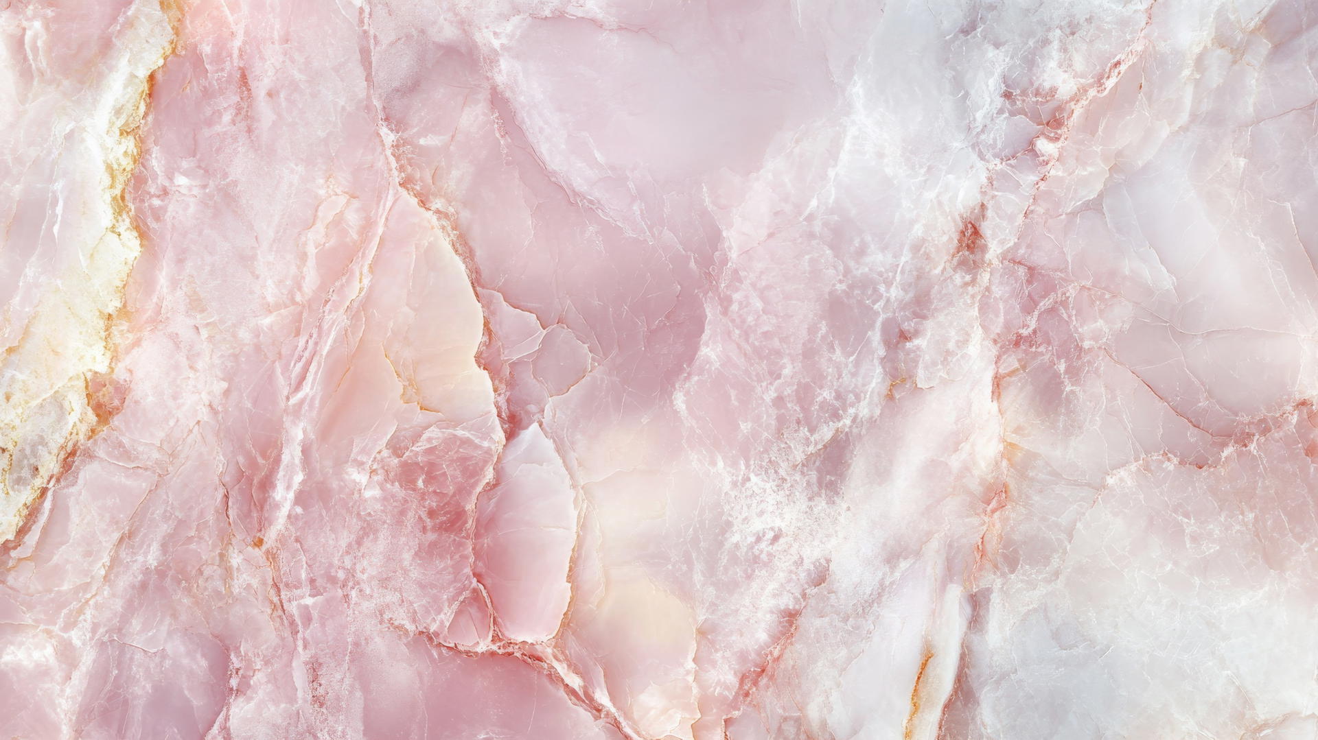 Light pink and white marble texture wallpaper