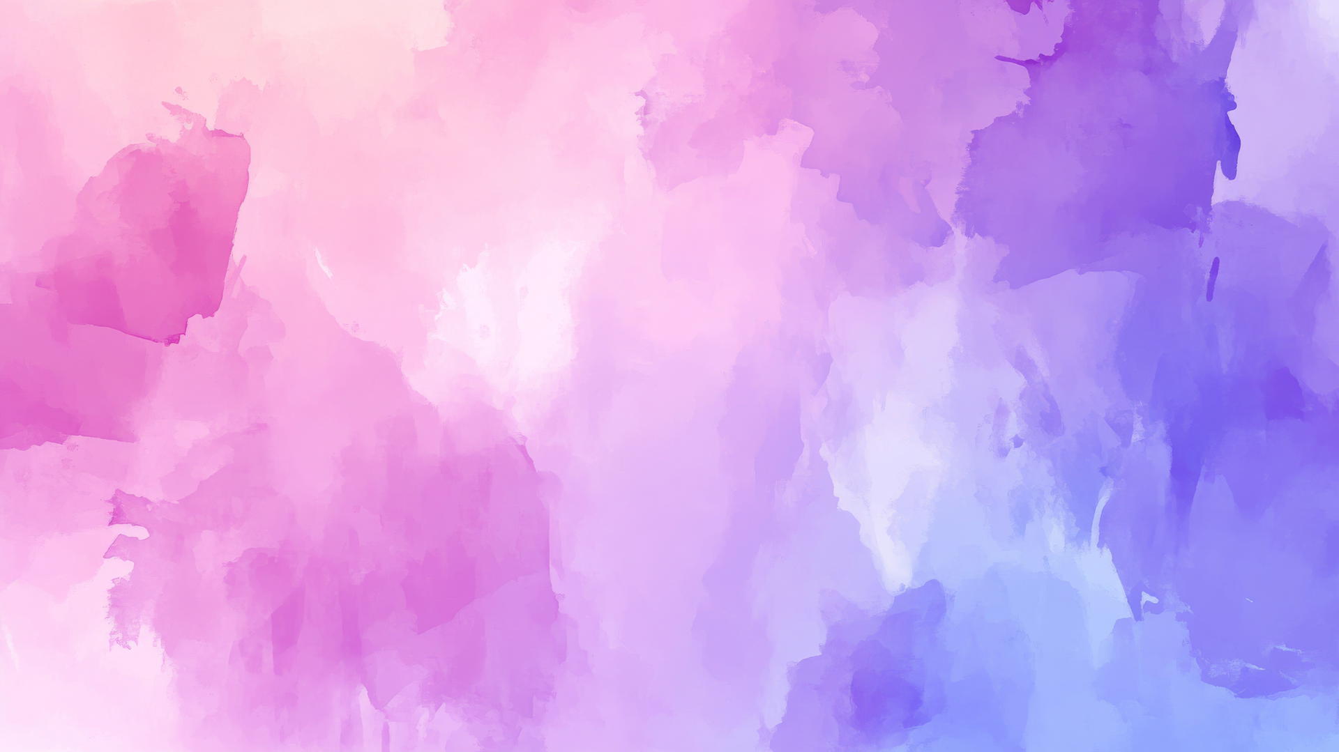 gentle watercolor effect with light purple, pink, and blue splashes