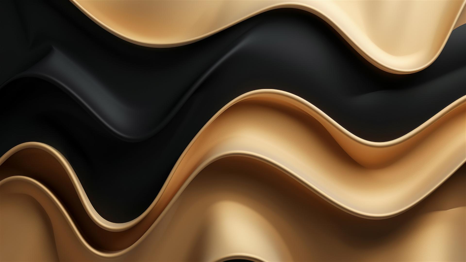 Black and tan minimalistic shapes on iPhone background