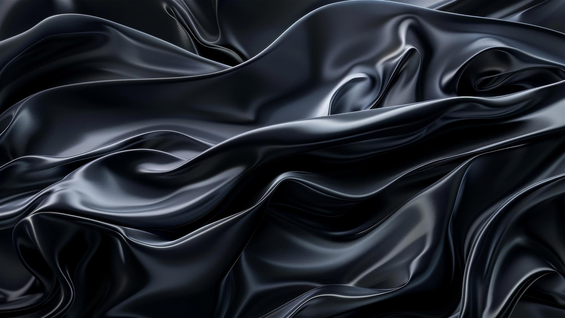 Dark platinum colored shapes on iPhone background