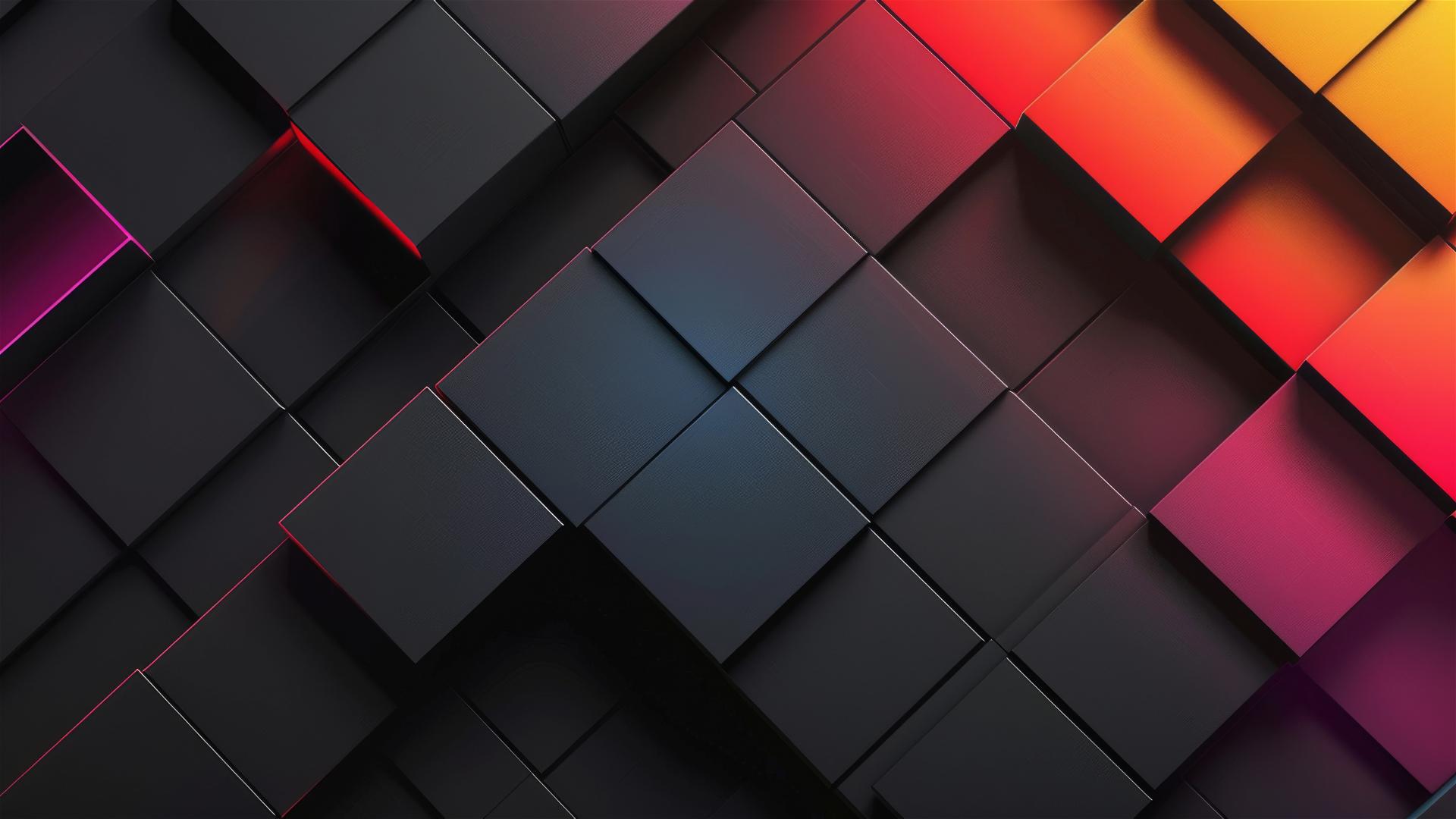 Gradient black background