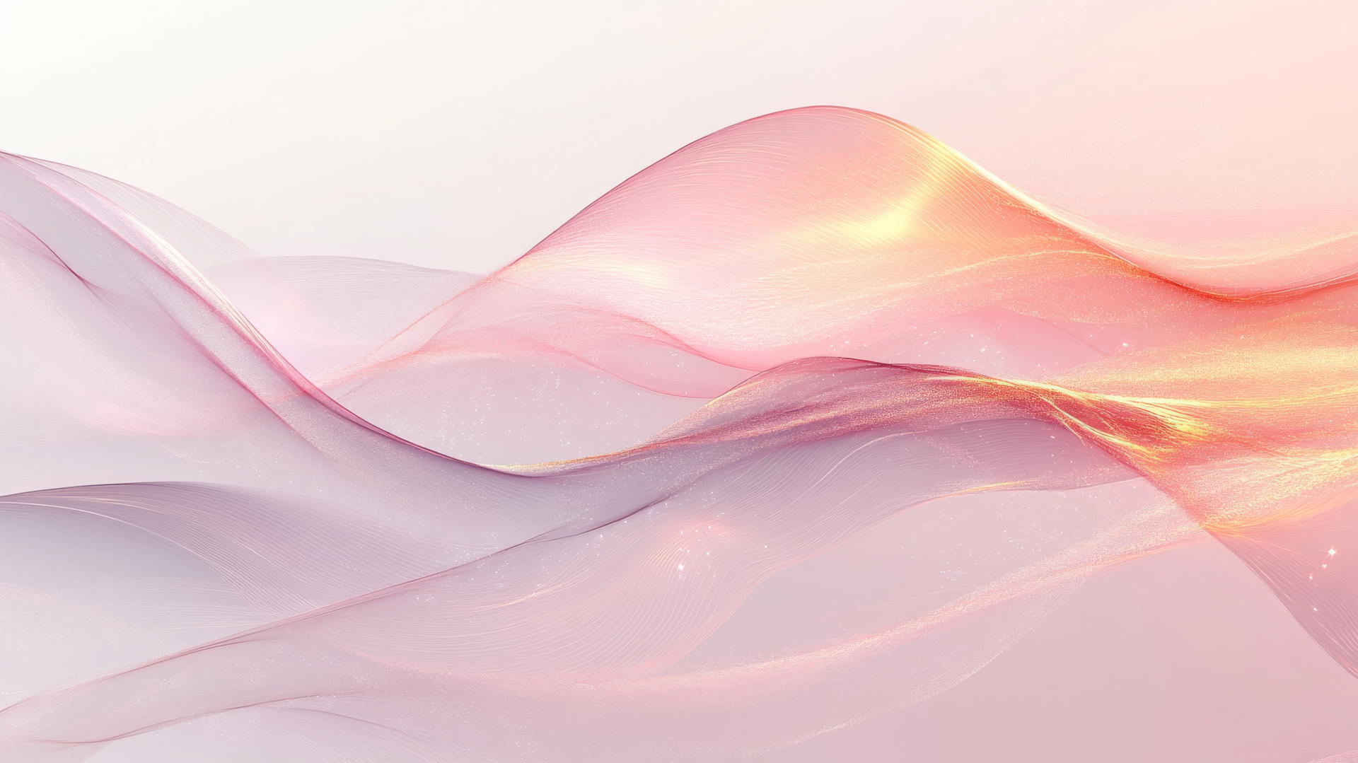 light pink wallpaper with delicate swirls, gradients, and subtle sparkles