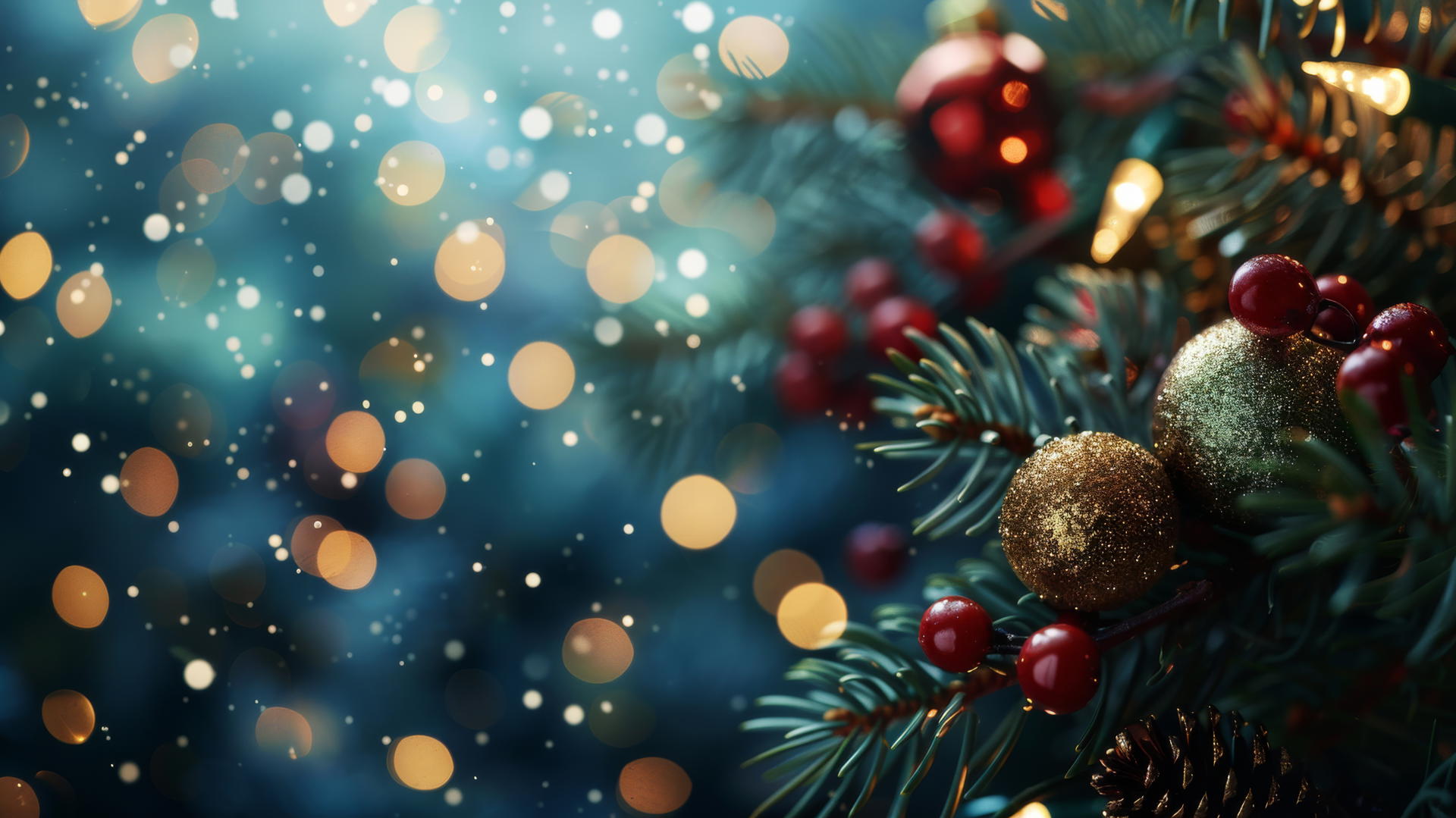 festive Christmas background in high resolution