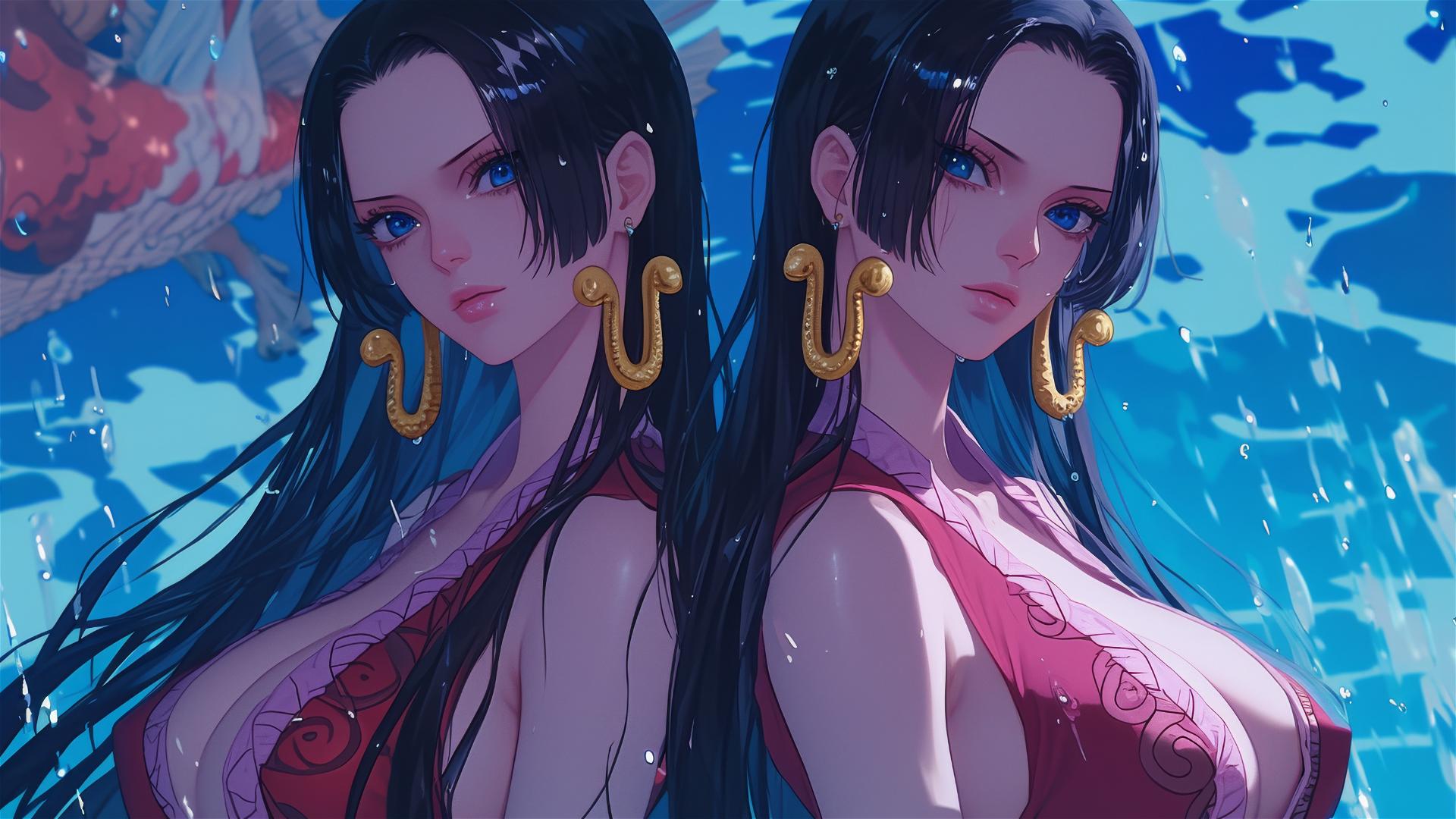 Boa Hancock from One Piece anime character