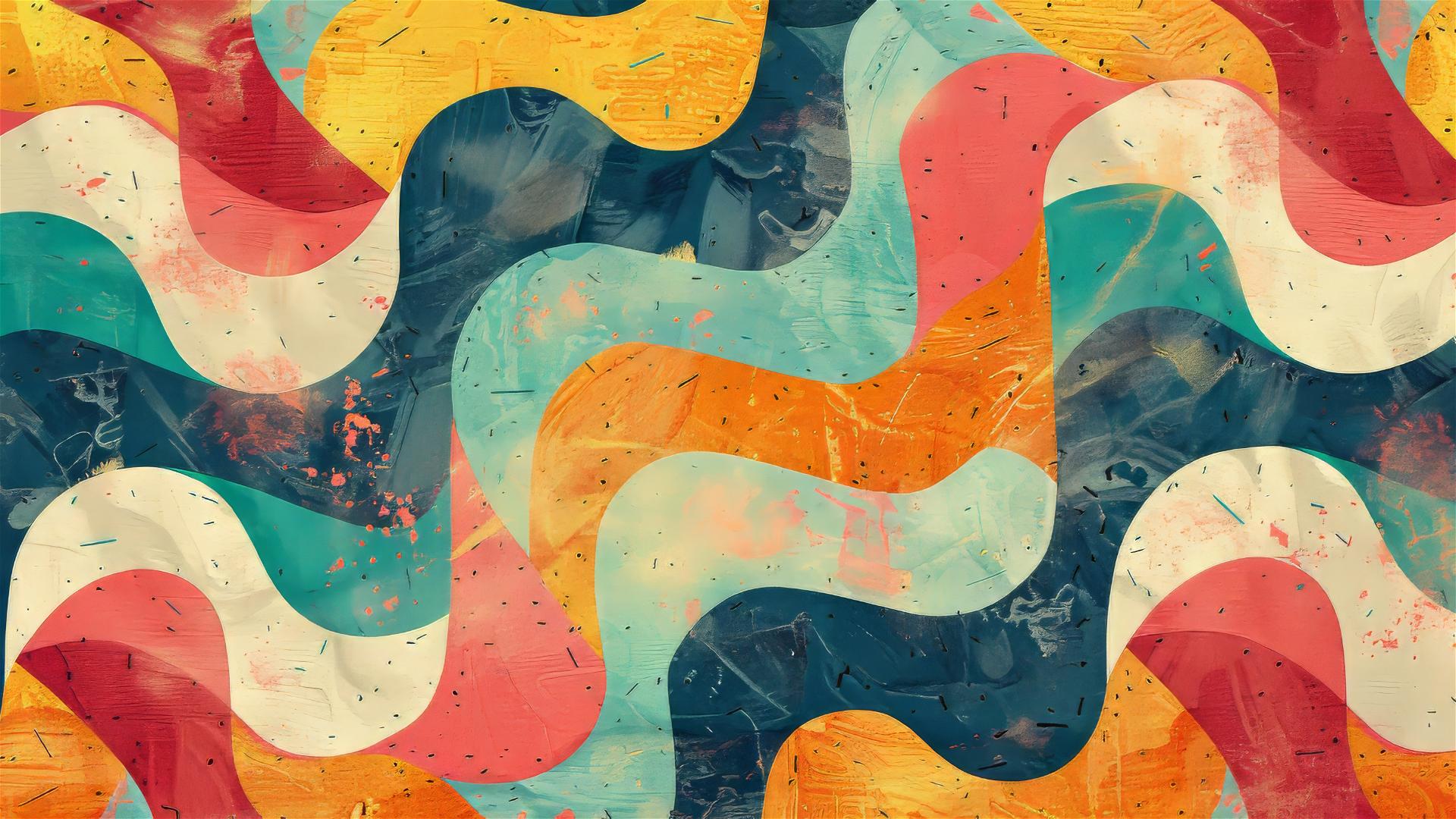 Abstract grip tape with creative patterned texture