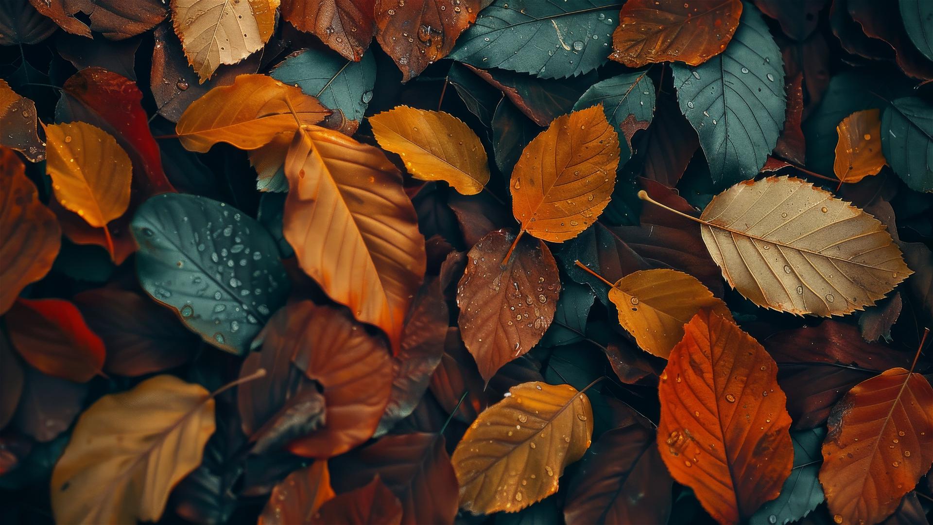 Aesthetic autumn scene with vibrant foliage.