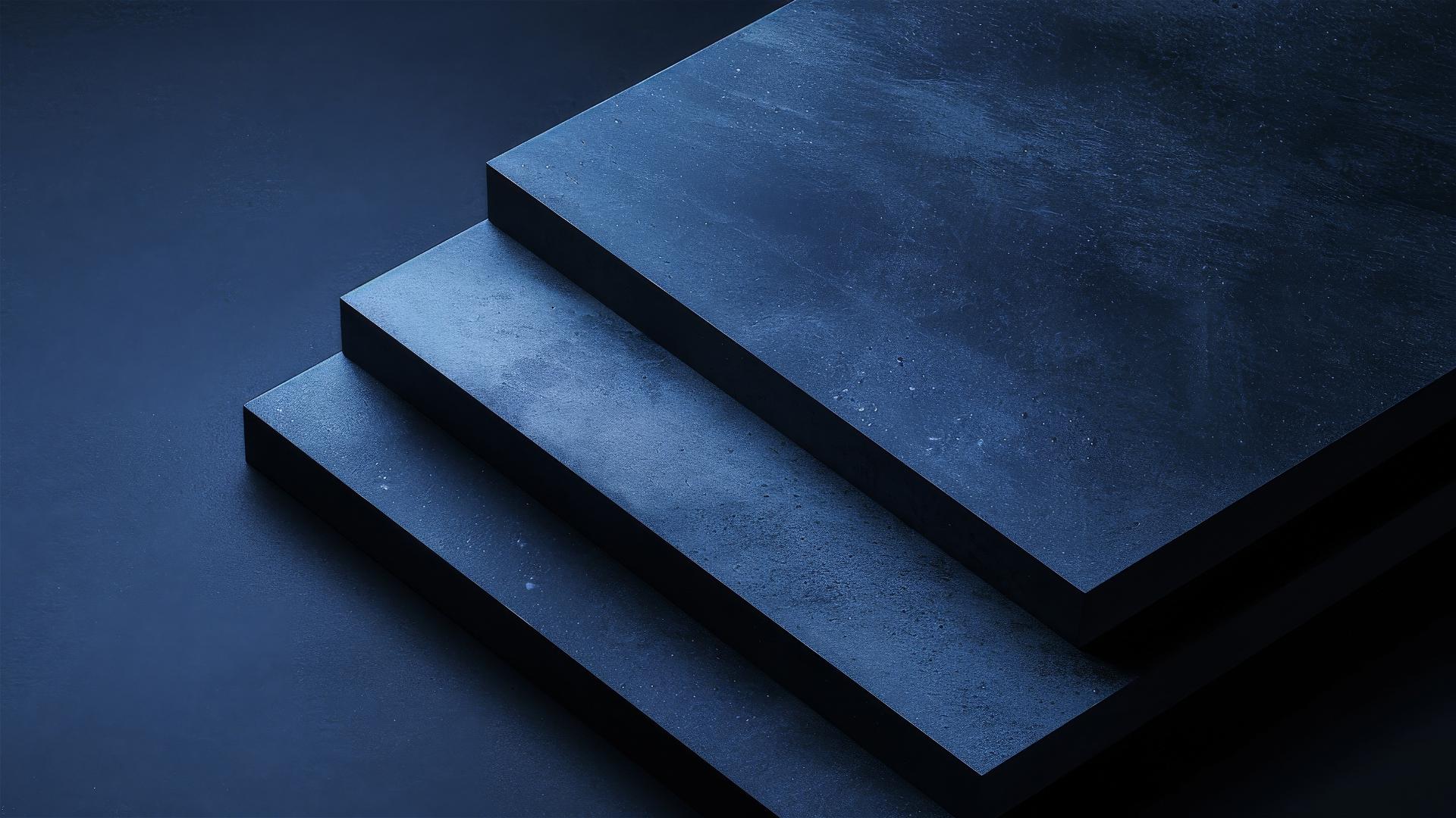 Product photo with dark gradient and blue tint