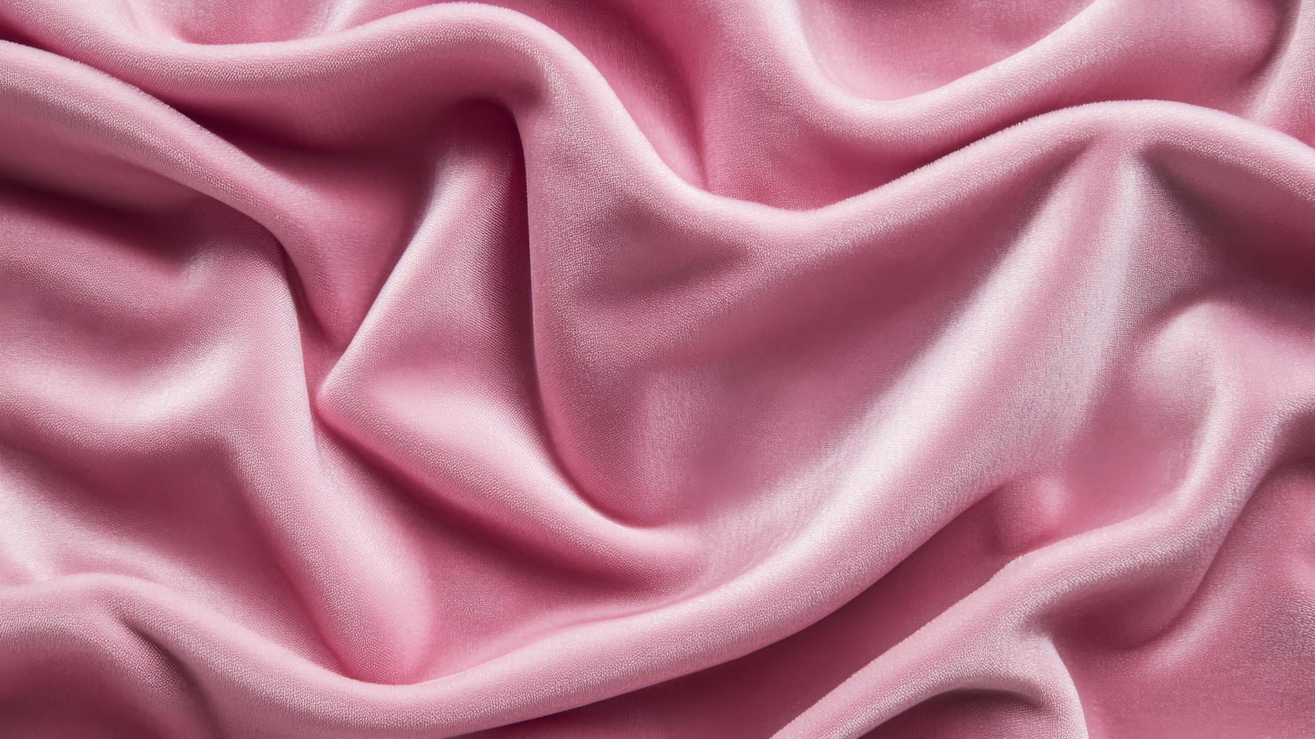 aesthetic pink wallpaper with luxurious velvet texture and gentle folds