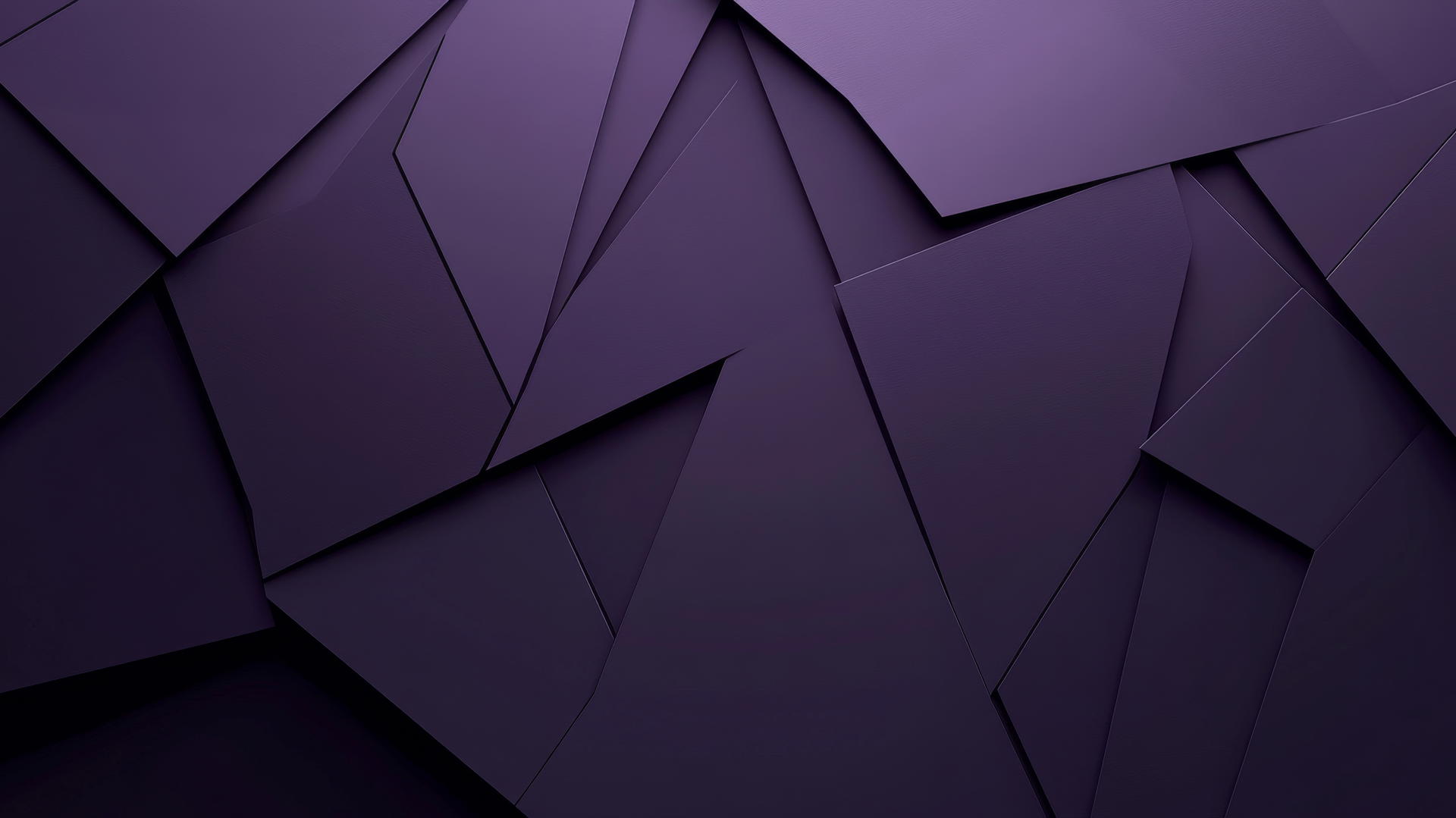 dark purple wallpaper with sharp geometric lines and subtle gradients