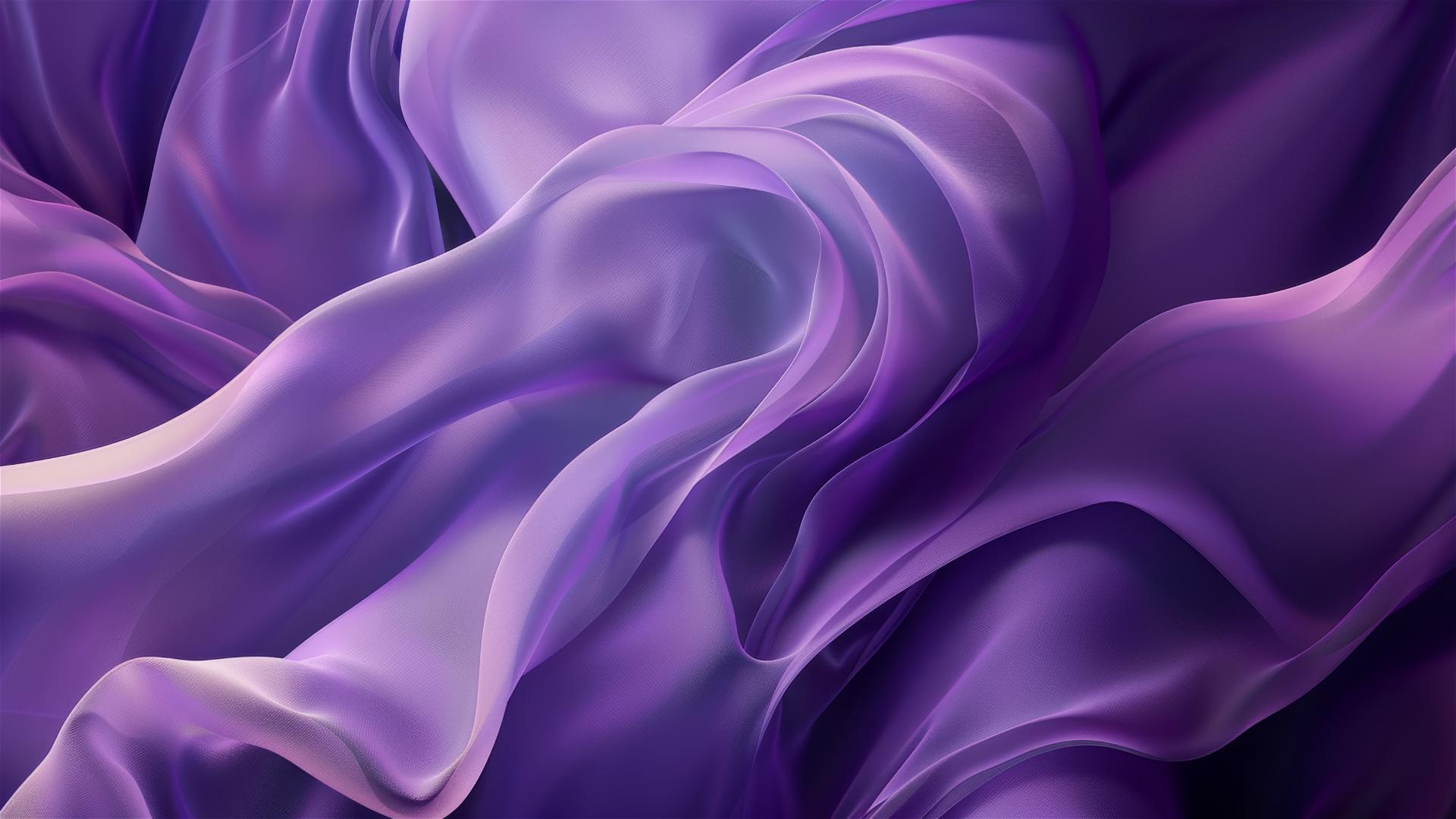Elegant dark lilac shapes on iPhone background