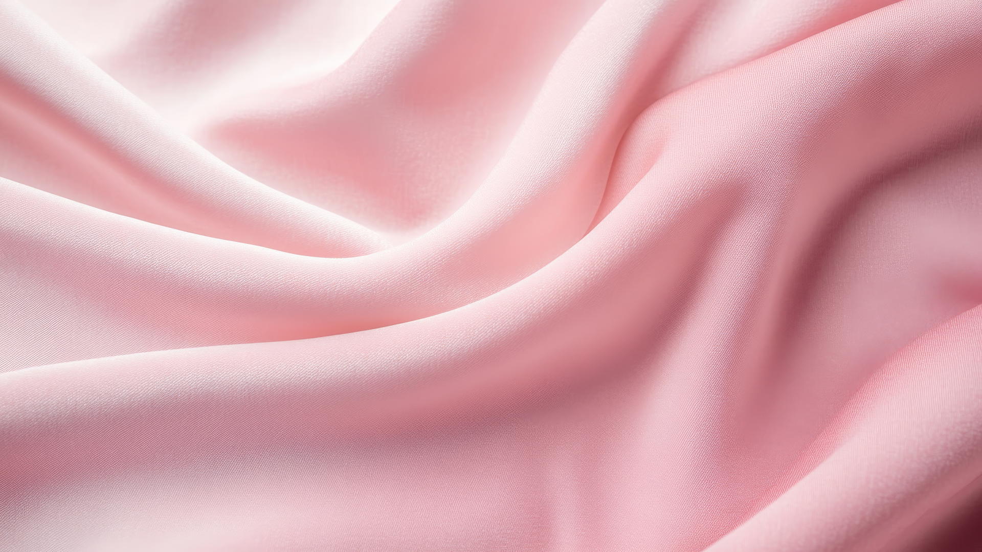 aesthetic pink wallpaper with soft velvet texture, gentle folds, and shadows