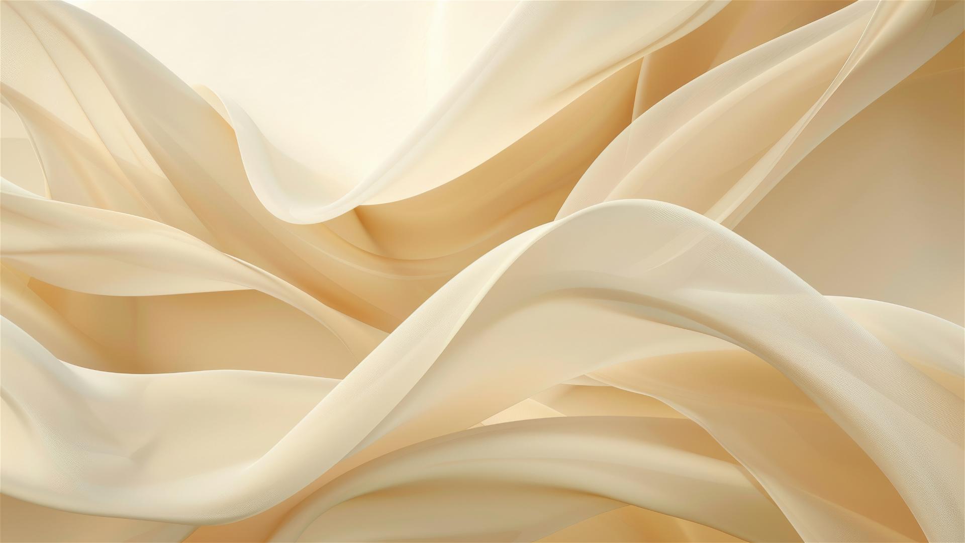 Dark ivory flowing shapes on iPhone background