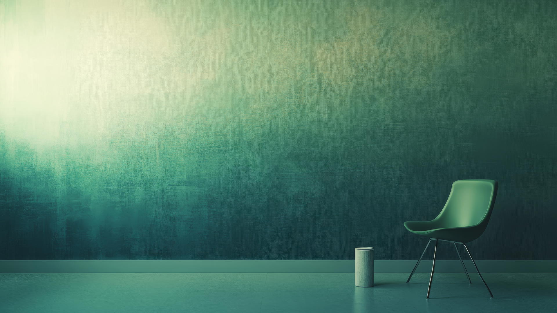 gradient green wallpaper blending from dark to light