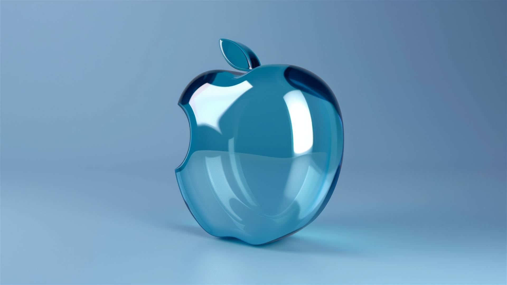 2.5D apple icon in high resolution